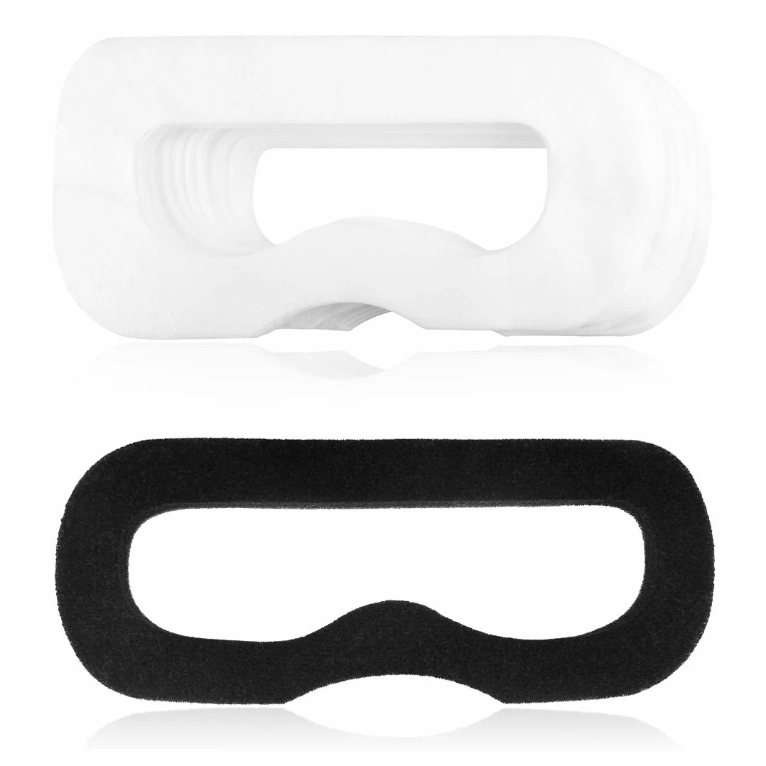 Geekria 100 pezzi di coperture facciali usa e getta e Magic Stick compatibili con HTC Vive, tessuti non tessuti morbidi e traspiranti per visore VR