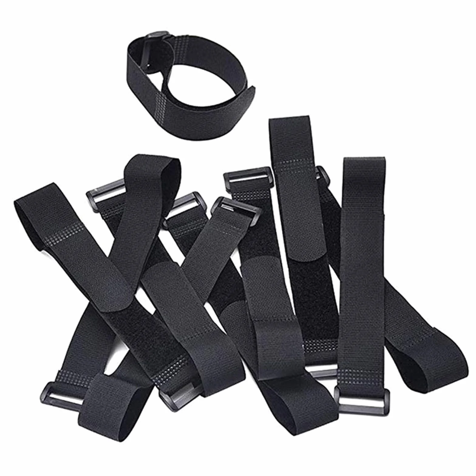 Cinghie multiuso per cavi riutilizzabili in nylon 40 cm