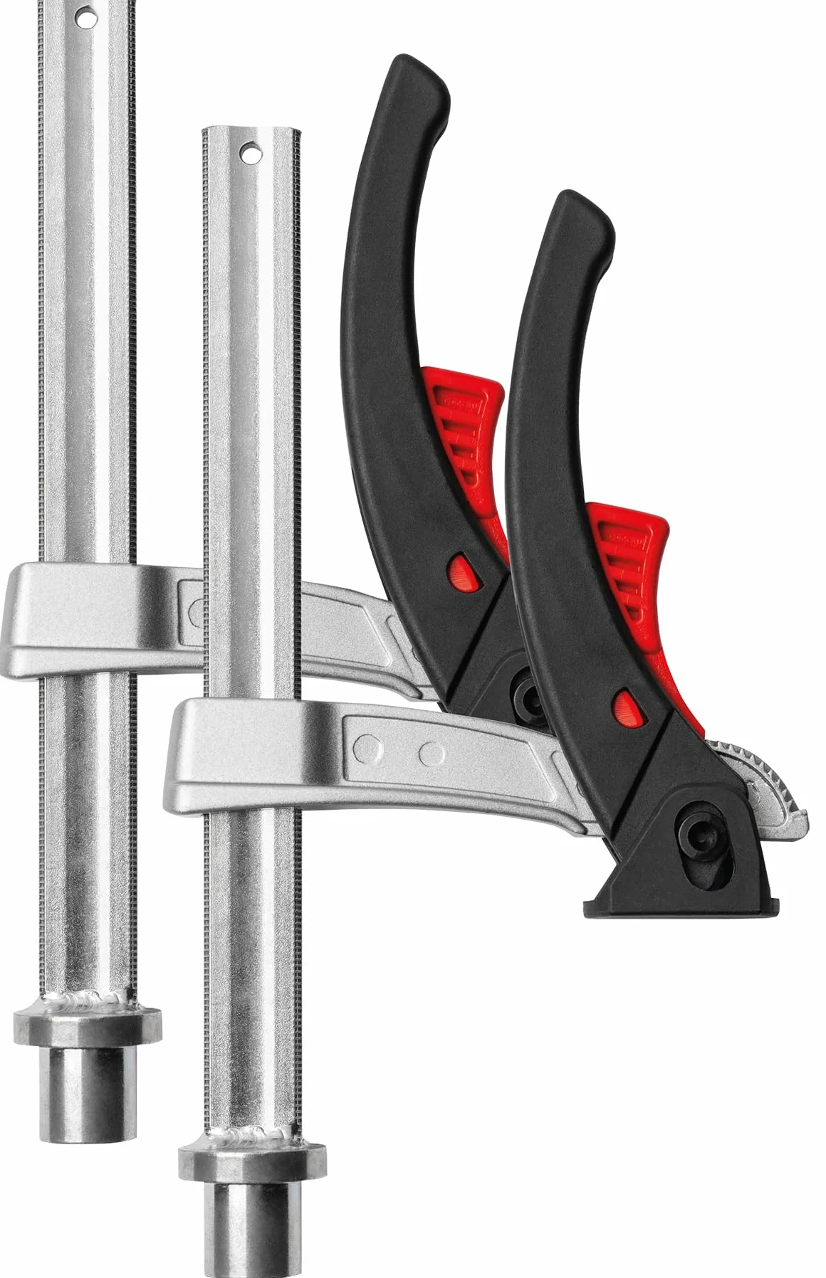 BESSEY Elemento di serraggio per tavoli multifunzionali TW20-15-8KLI-SET, braccio scorrevole in magnesio leggero, serraggio rapido antivibrazioni, 0,62 kg