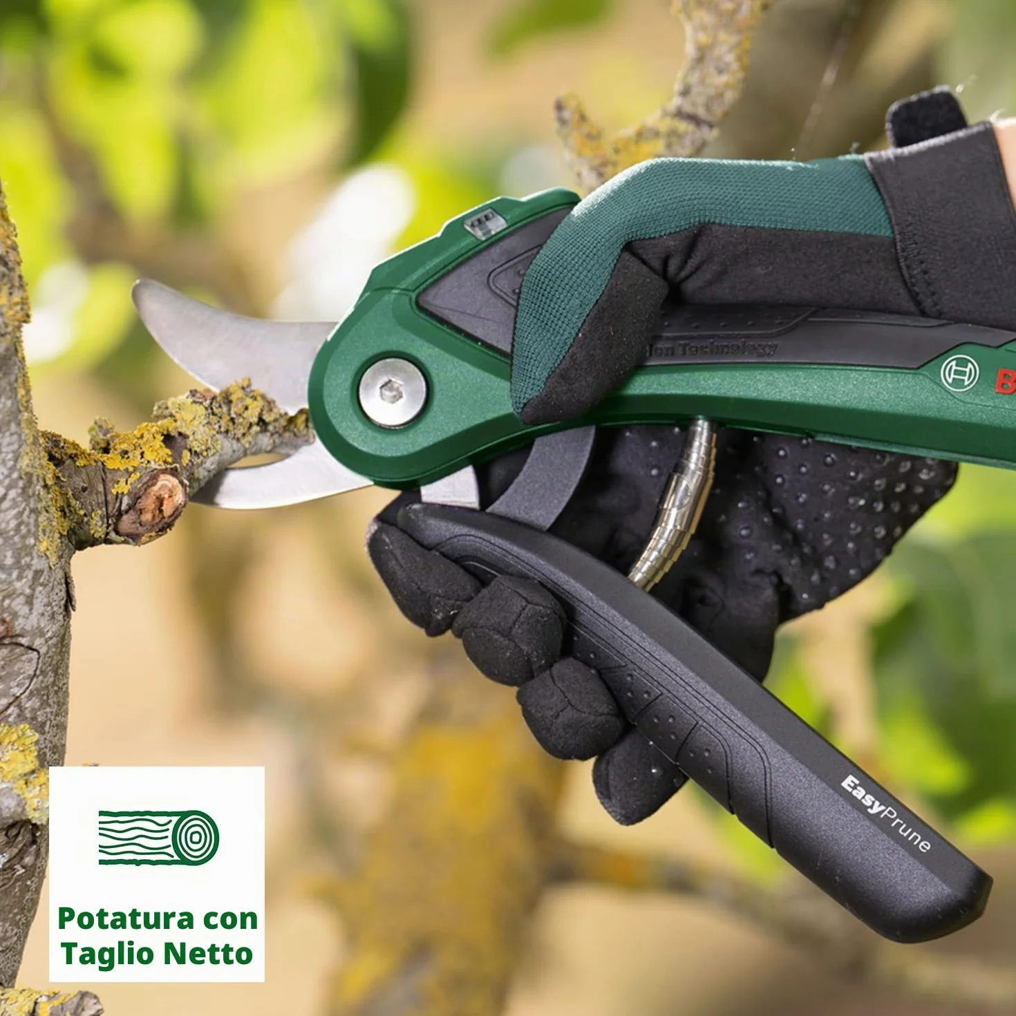 Bosch EasyPrune Nożyce do Przycinania Akumulatorowe 3,6 V 450 Cięć na Ładowanie