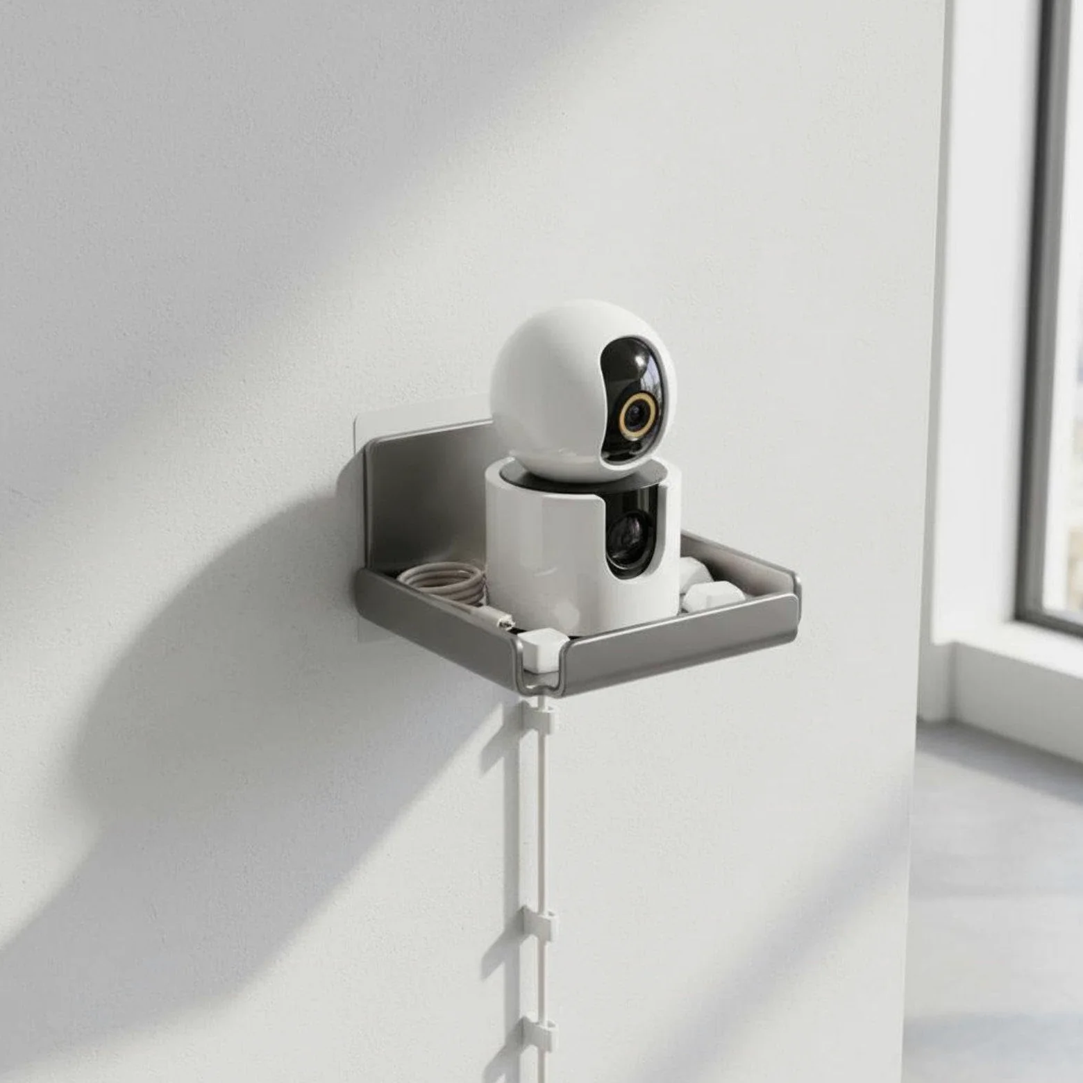 rockible Staffa di Montaggio per Dispositivo di Osservazione (6 Pezzi) - Installazione Semplice - Mensola Multifunzionale per Telecamera - Ideale per L'ing, 6 Pezzi