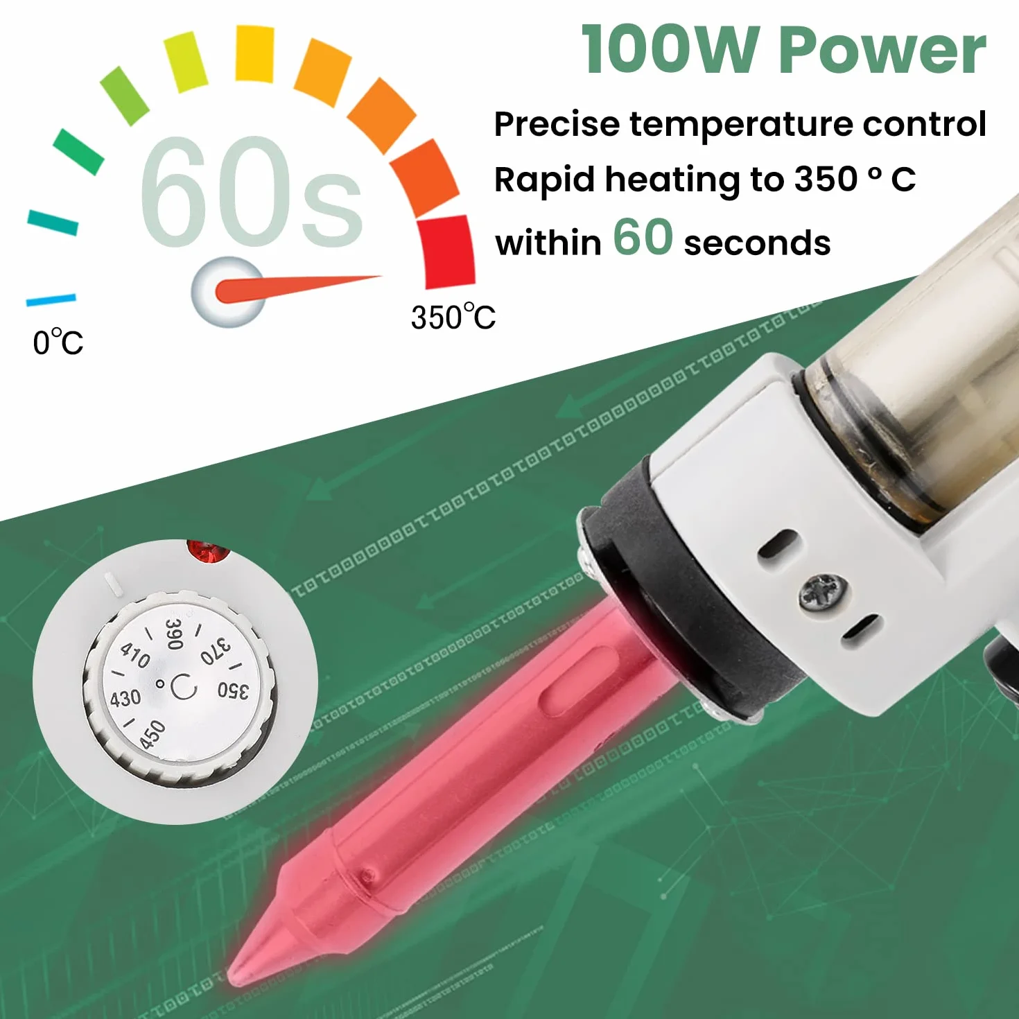 Huanyu S-993A Pompa Aspirazione Dissaldatura Elettrica a Vuoto