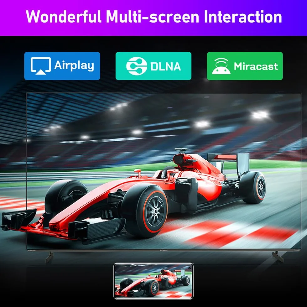 CHROX TV Box Android 13.0, RK3528 CPU Octa-Core 1000M Ethernet WIFI6 4K 8K HD Smart TV Box Dual-WiFi 2.4G/5.8G BT 5.0 USB 3.0 3D H.265 Android Box,4gb+64gb