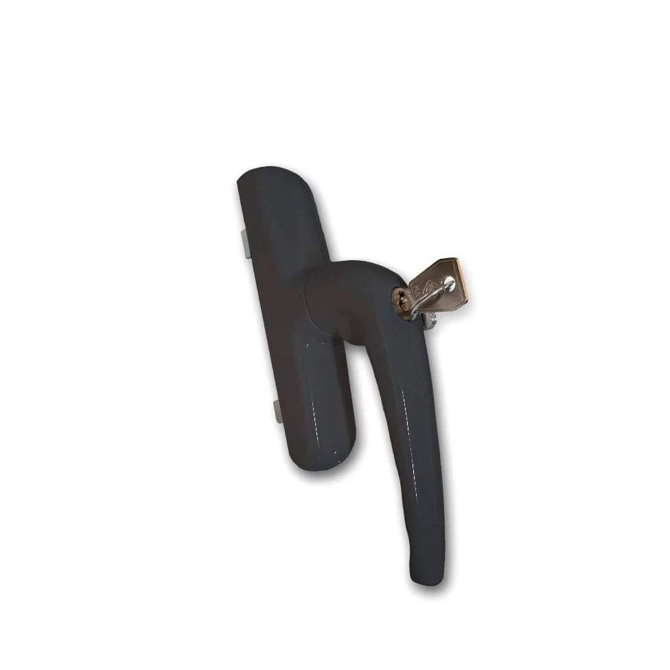 Cremonese con chiave MASTER Comfort universale per apertura interna Art. 6030.11 (NEOPA Nero opaco)