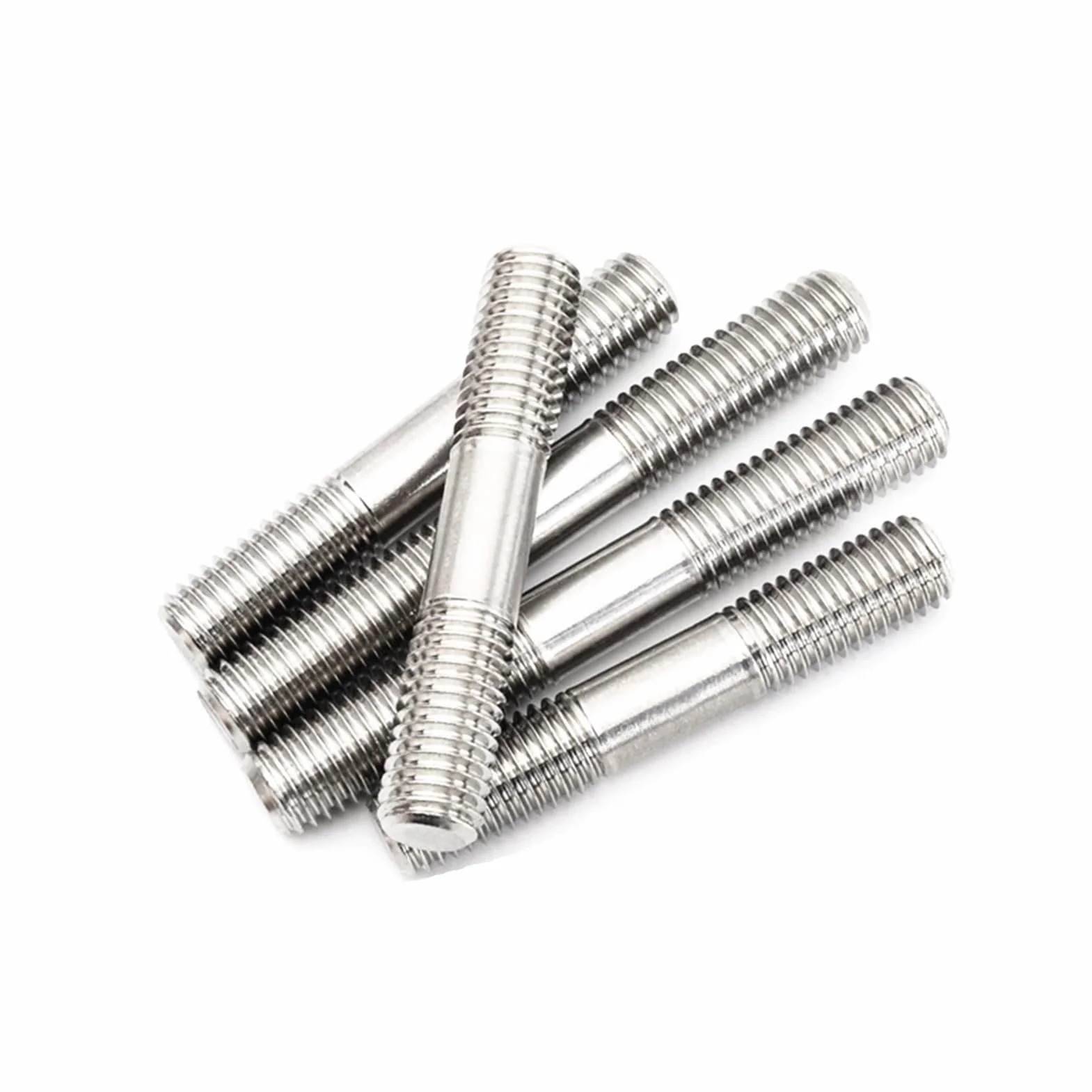 Doppia Estremità Asta Filettata Metrica M3 M4 M5 M6 M8 M16 In Acciaio Inox 304 Prigioniero Senza Testa Bulloni Barra Filettata A Doppia Testa 20mm