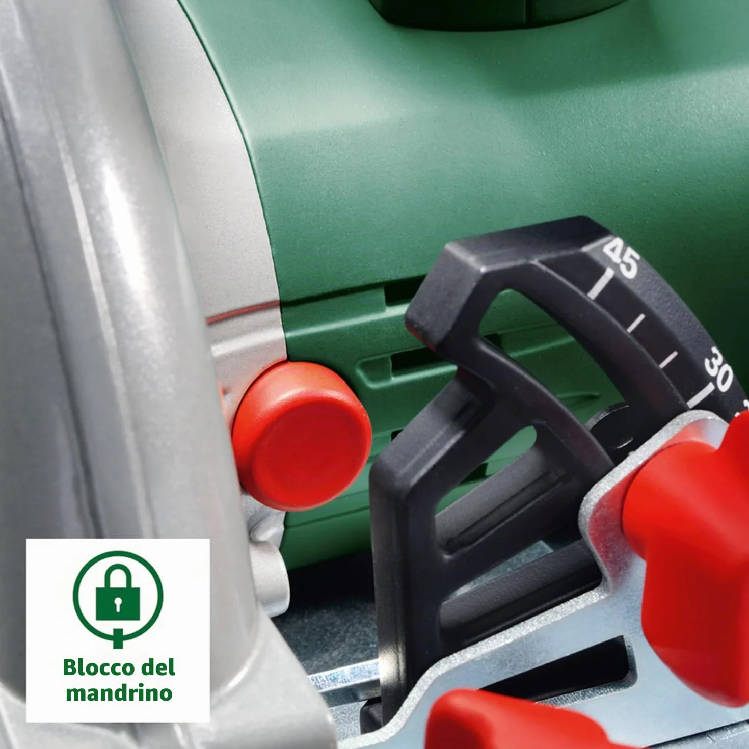 Bosch Home and Garden Sega circolare Pks 55A, 1200 watt, verde, 160 mm, 3,9 kg