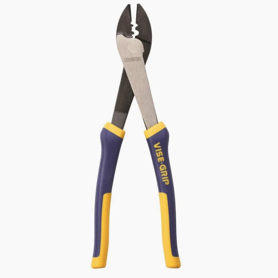 IRWIN 2078310 Vise-Grip - Pinza crimpatrice forgiata, 25,4 cm, colore: Blu