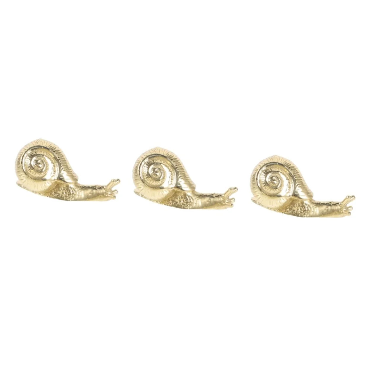 WOONEKY 3 Pezzi Di Pomelli Di Ricambio Per Mobili in Ottone Robusto A Forma Di Chiocciola Maniglie Per Cucina Facili Da Installare.