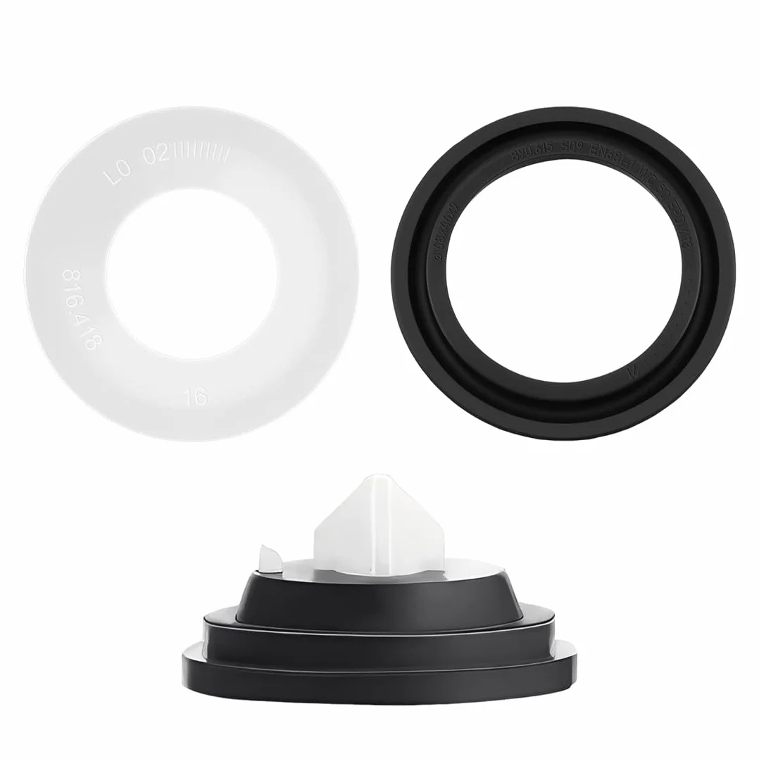 3 Pezzi Guarnizioni Set Cassetta per Geberit Guarnizione Campana Diametro 63x32mm e Guarnizione Bassi Diametro 68x46mm Ricambi