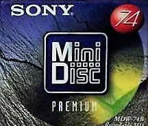 3 x Sony MiniDisc Premium MDW-74B – nuovo e sigillato