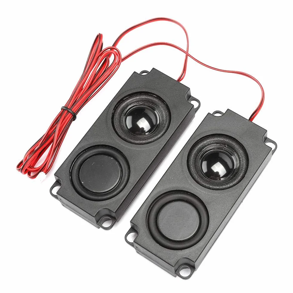 Altoparlante audio portatile nero 8Ω 5W Heavy Bass audio cavità 40mm altoparlante magnetico interno doppio con grande volume per tutti i tipi di prodotti digitali