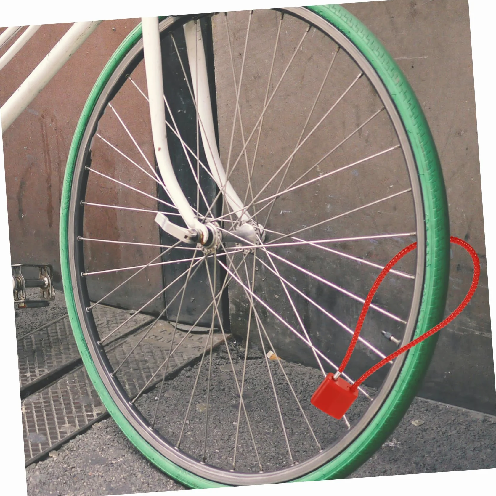 UKCOCO 4pezzi Serratura Cavo Acciaio Con Chiave Per Biciclette Armadi e Cancelli Cavo Flessibile Di Sicurezza Per Bici e Uso Domestico