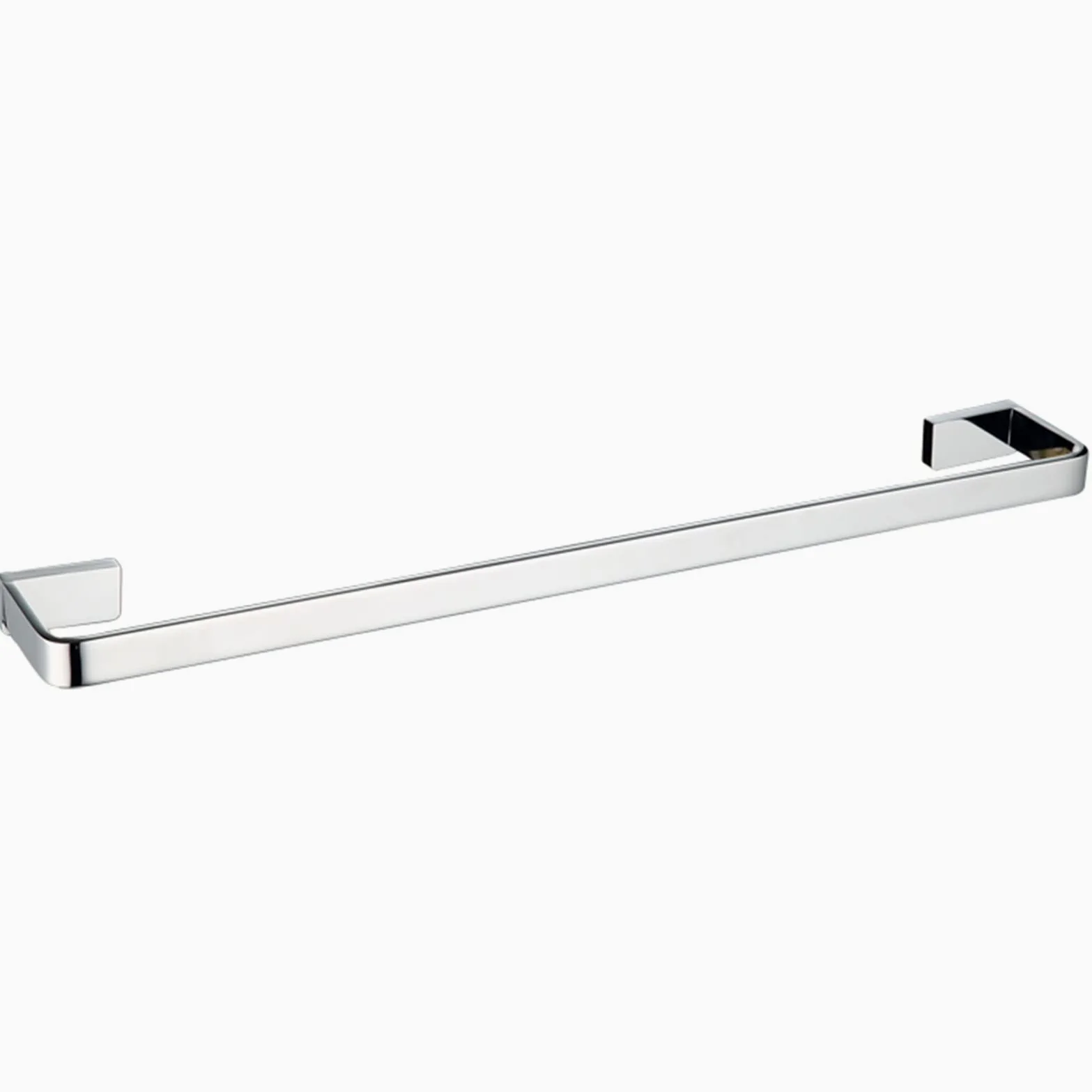 Portasciugamani in Stile Europeo Tutto Bronzo, portasciugamani da Cucina per Bagno, portasciugamani WC, 30 cm / 40 cm / 50 cm / 60 cm, per Accessori da Bagno e Cucina, Argento (Dimensioni :
