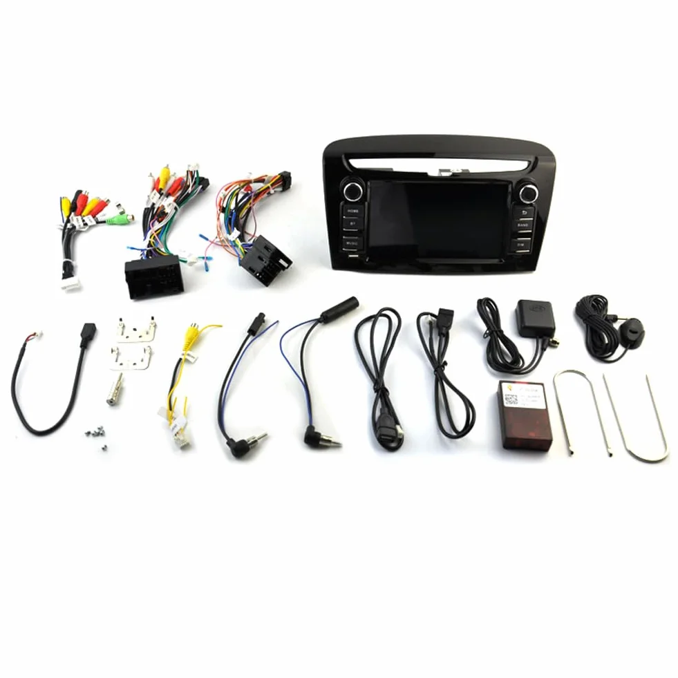 Autoradio da 7 pollici per Lancia Ypsilon Chrysler Ypsilon 2011-2020 Android 15 Carplay Navigazione Radio Lettore Video Multimediale Touch Screen Bluetooth GPS WiFi Android Auto (4 Core 2+32GB)