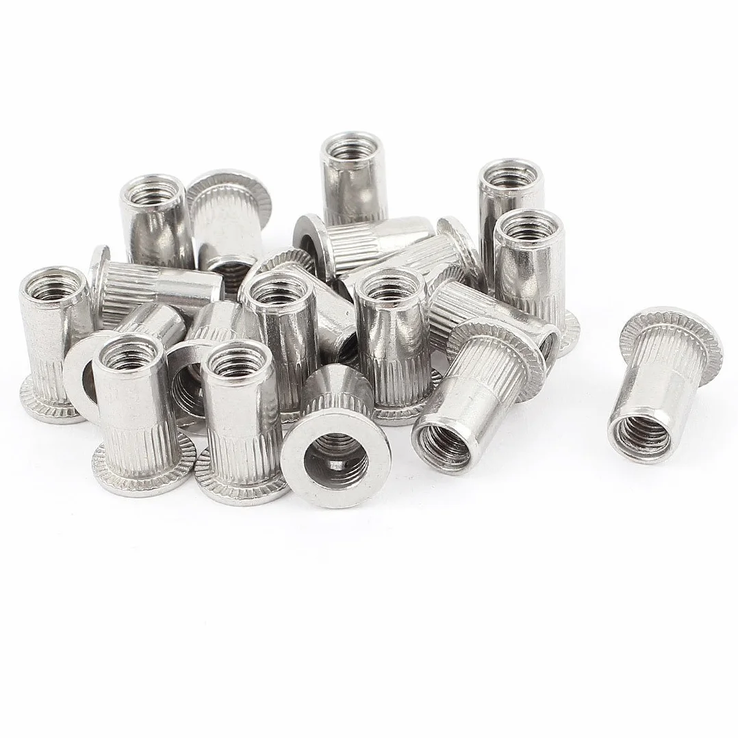 Inserti rivetto alluminio M8 dado Rivnut Nutsert 8 mm veda