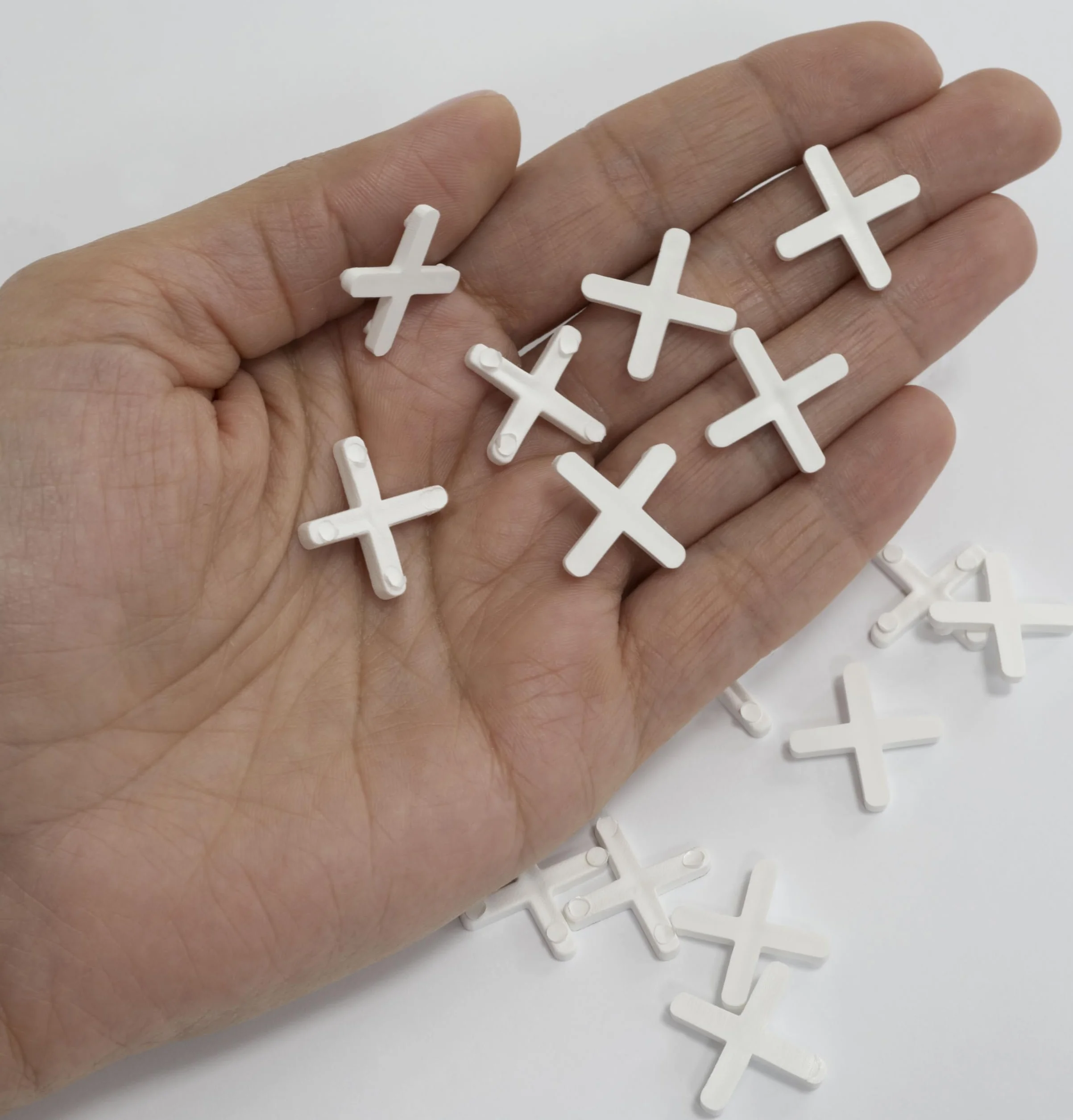 AERZETIX Set di 150 distanziatori a croce 3mm per piastrelle