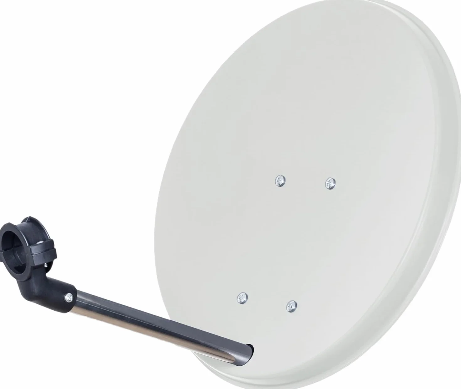 HB DIGITAL - Impianto mini satellitare, 40 cm, parabola + treppiedi da campeggio (opzionale) + Opticum LNB 0,1 + cavo da 10m