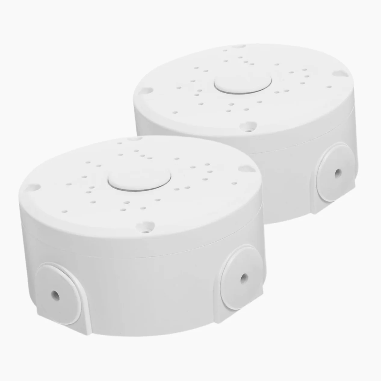NUOBESTY 3 Set Scatola Sicurezza Per Telecamera Custodia Per Elettrici Da Montare Protezione Per Esterne E Estensione 2 Pezzi * 3