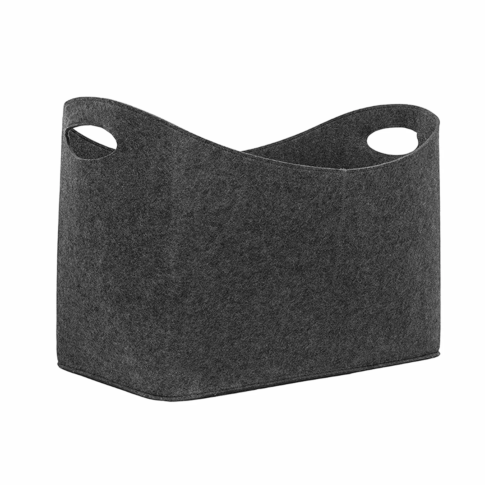 Borsa per Legna da Ardere all'aperto 1 pz sacchetto di feltro legna da ardere camino legno feltro bag cestino fuoco legno tasca per legna da ardere cestino cesto di giornale cestino per lo shopping Bo