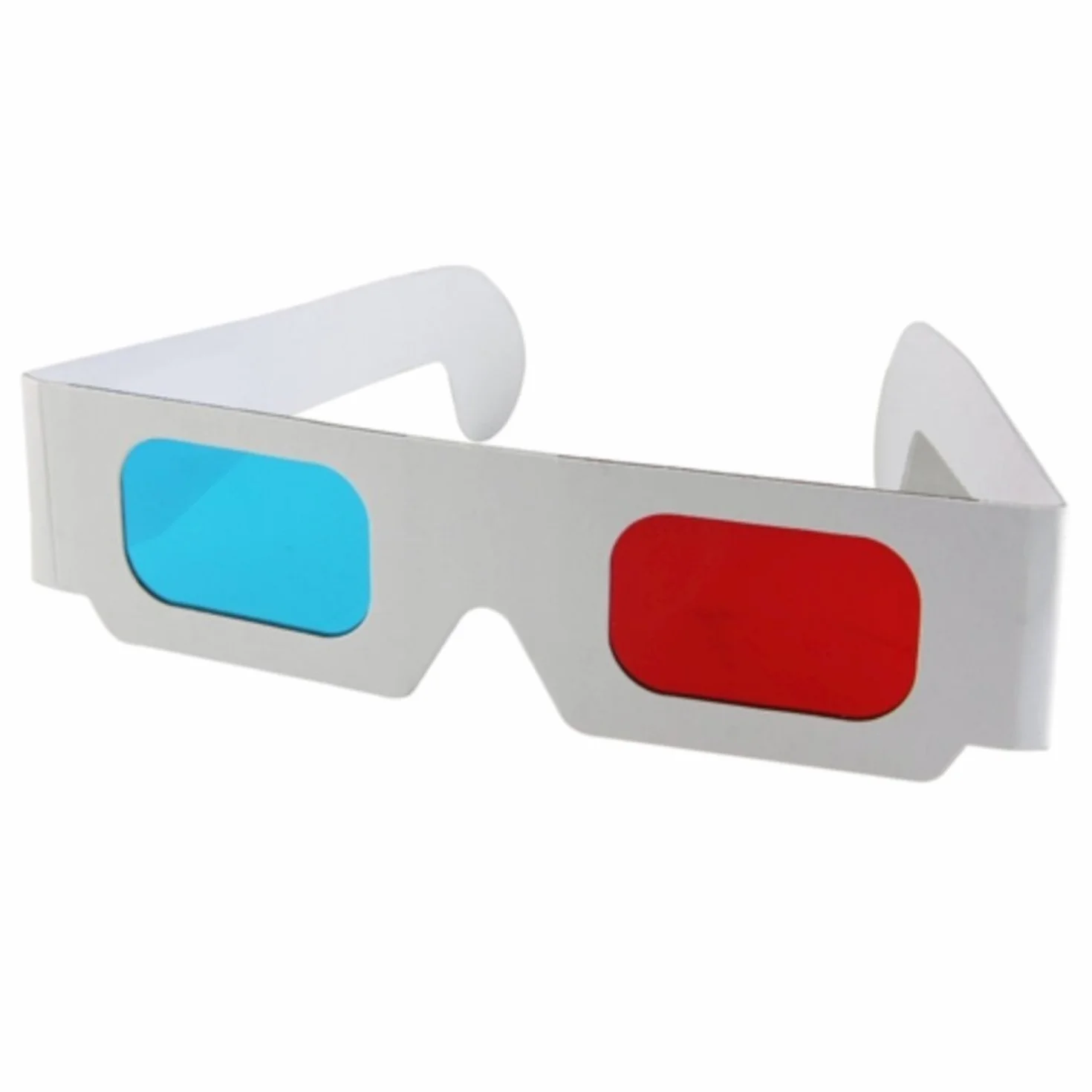 3D OCCHIALI CARTA ROSSO BLU PER GUARDARE CINEMA FILM