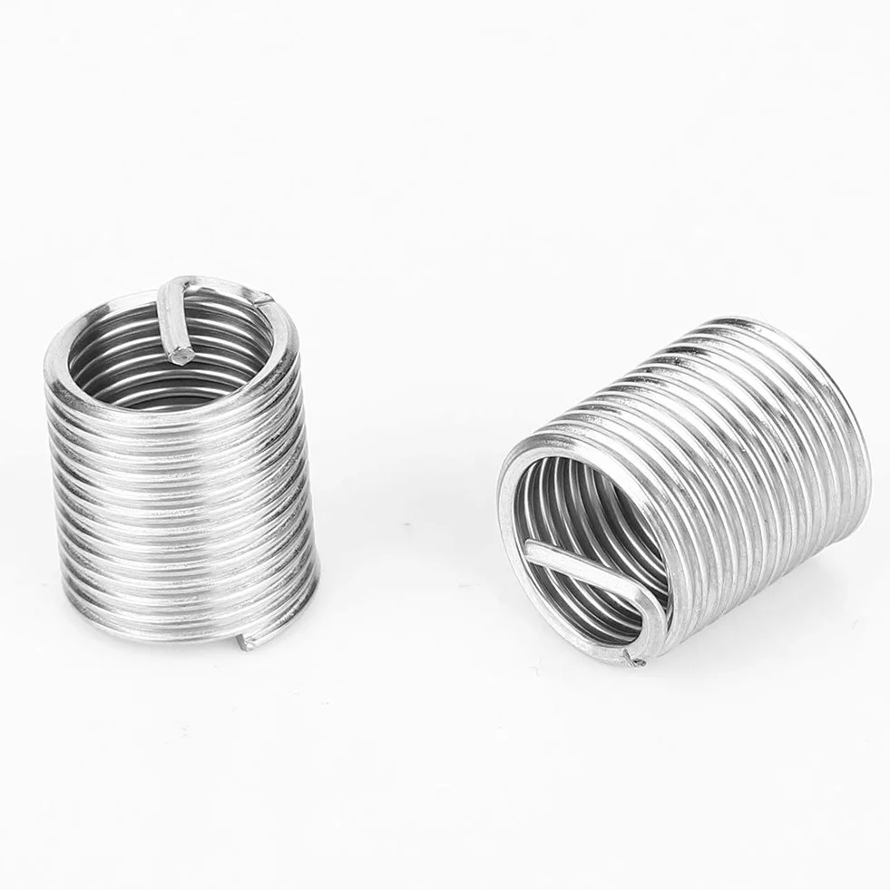 17 Pezzi Kit di Riparazione Filettatura in Acciaio Inossidabile M10x1.25 Set Maschi Femmina