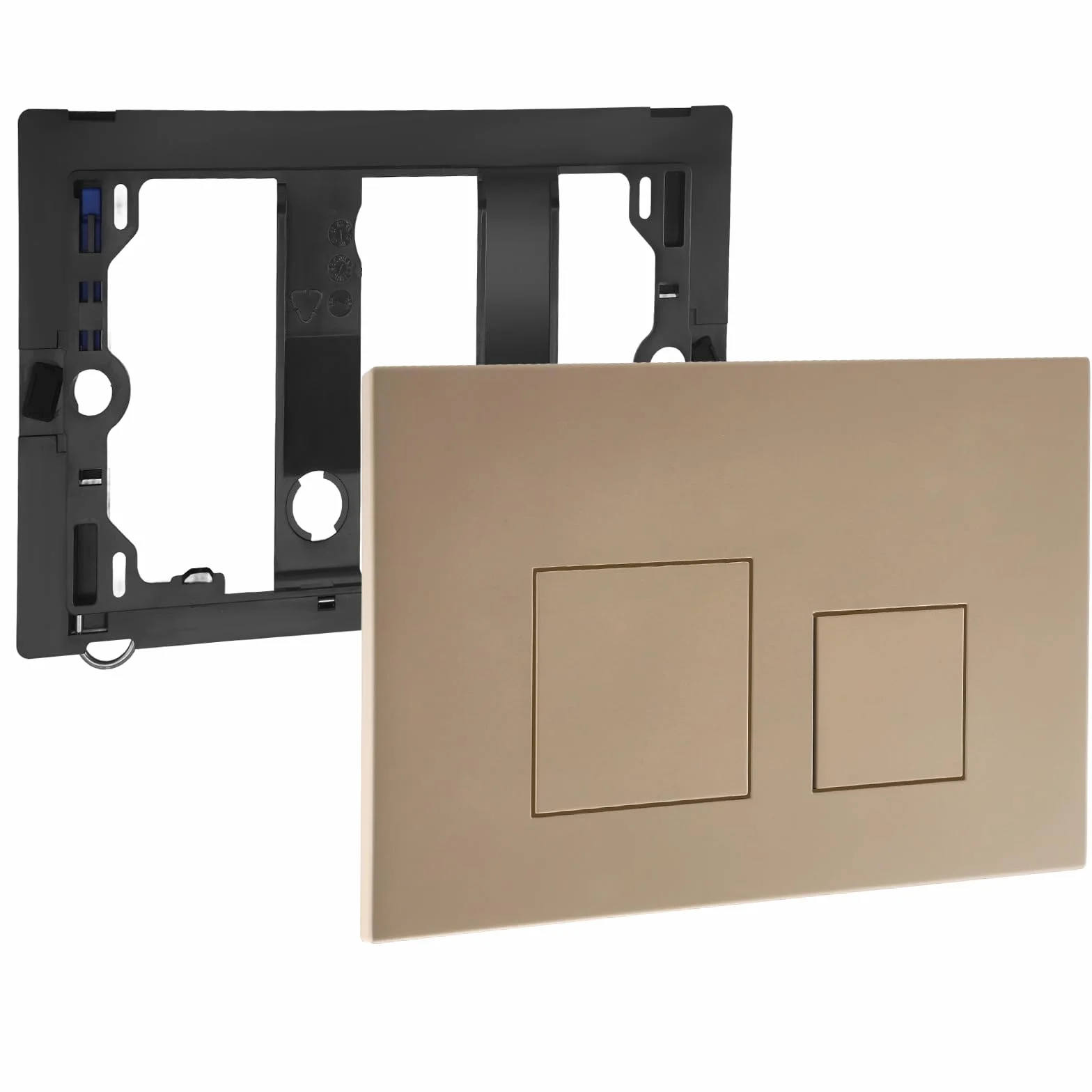 Piastra di controllo WC sospesa Geberit Sigma 20 UP300 UP320 doppia caccia