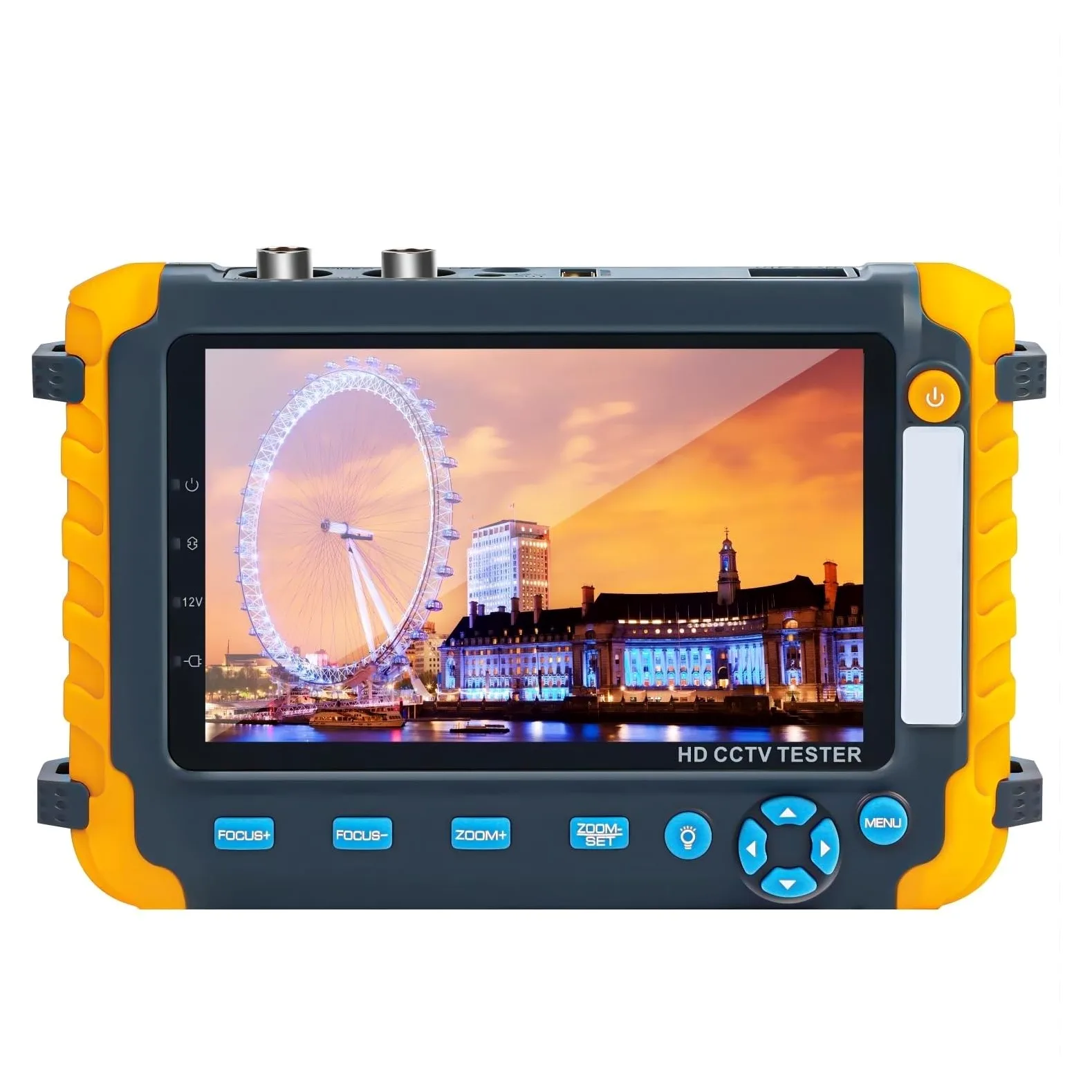 Tester CCTV, Monitor IV8W Cctv AHD TVI CVI CVBS Con Strumento Di Test UTP E Ingresso VGA Portatile Uscita DC12V Alimentato A Batteria