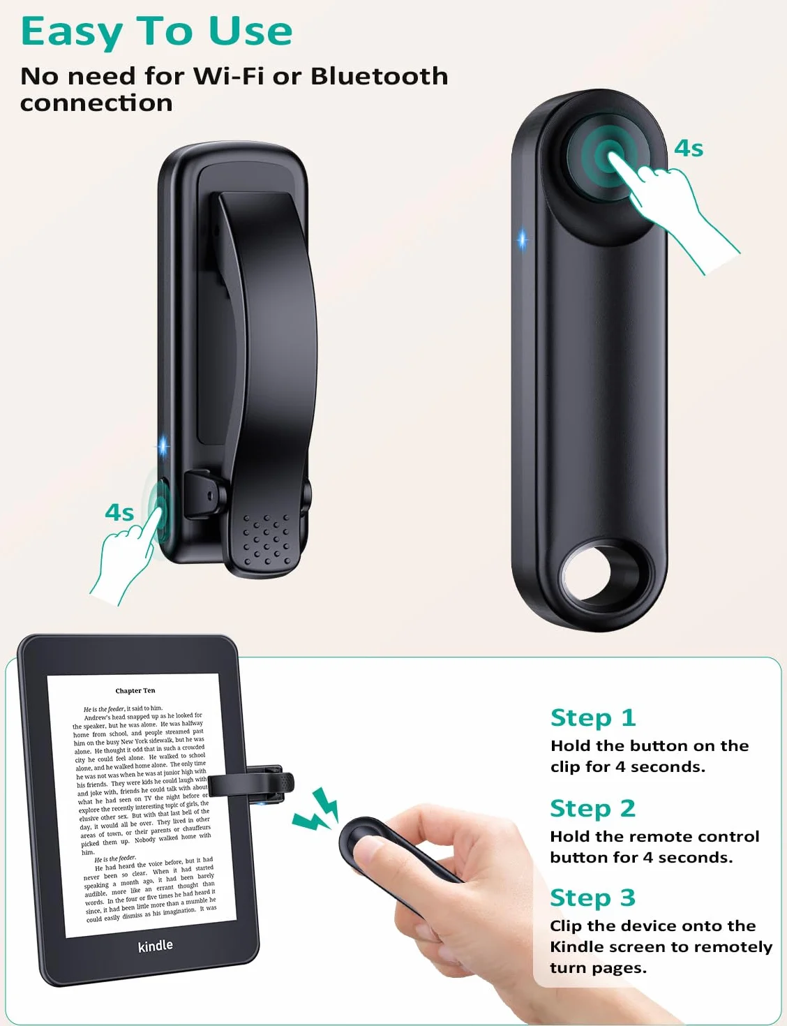 Pagina Turner per Kindle