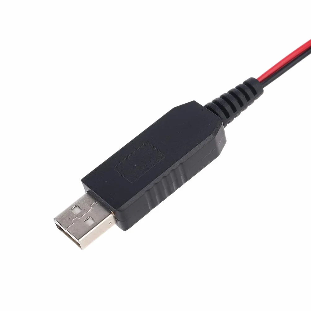 Cavo di alimentazione USB da 5 V a 1,2 V, 2,4 V, 3,6 V, 4,8 V, sostituisce 1-4 batterie Ni-MH NiCd AA ricaricabili da 1,2 V, in plastica