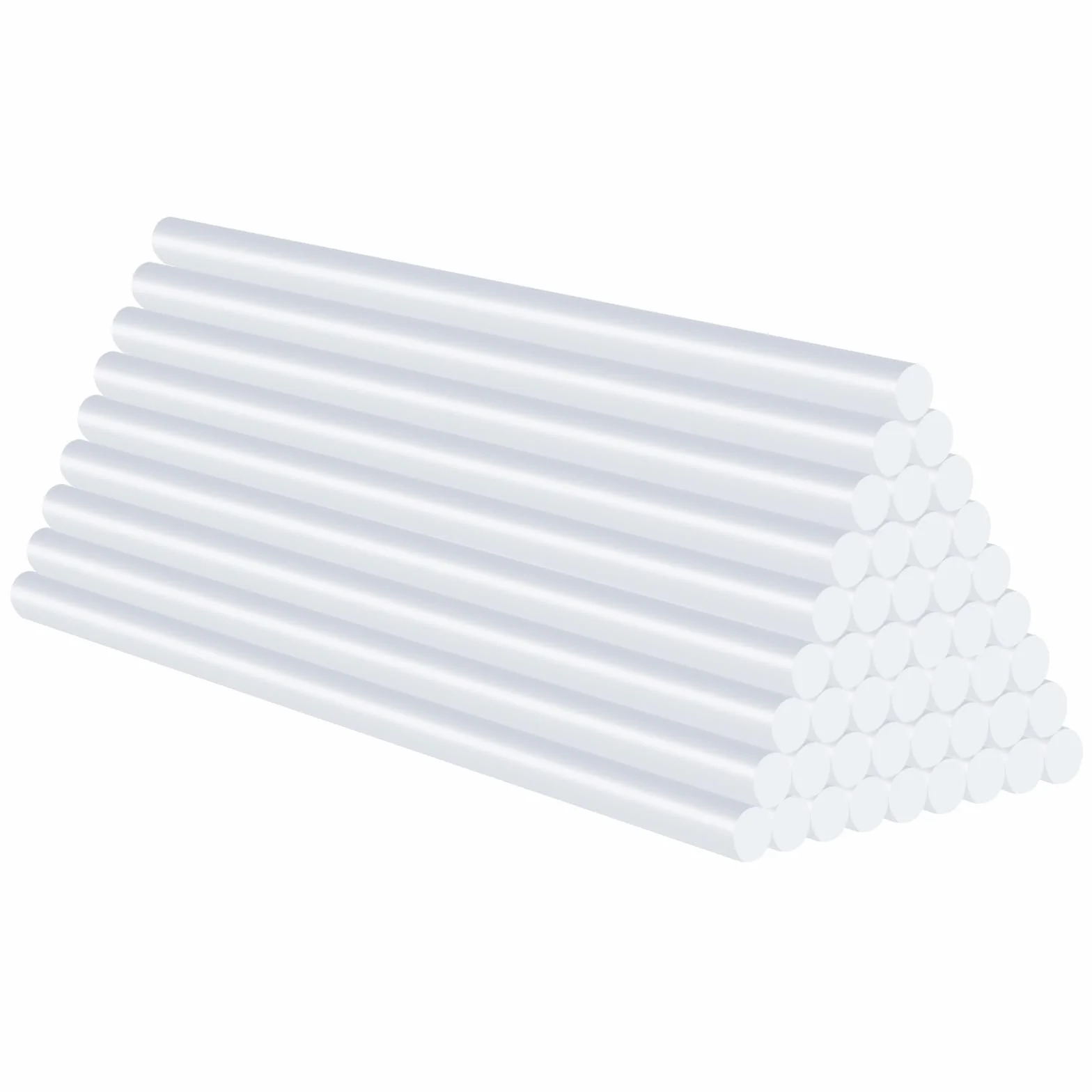45 Pezzi Colla a Caldo Ø 11 x 190 mm, Stick Trasparenti per Pistole Adesive