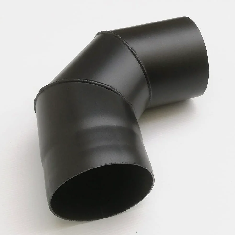 Aflex raccordo per stufa a legna - camino curva MF a 90 gradi (200mm)