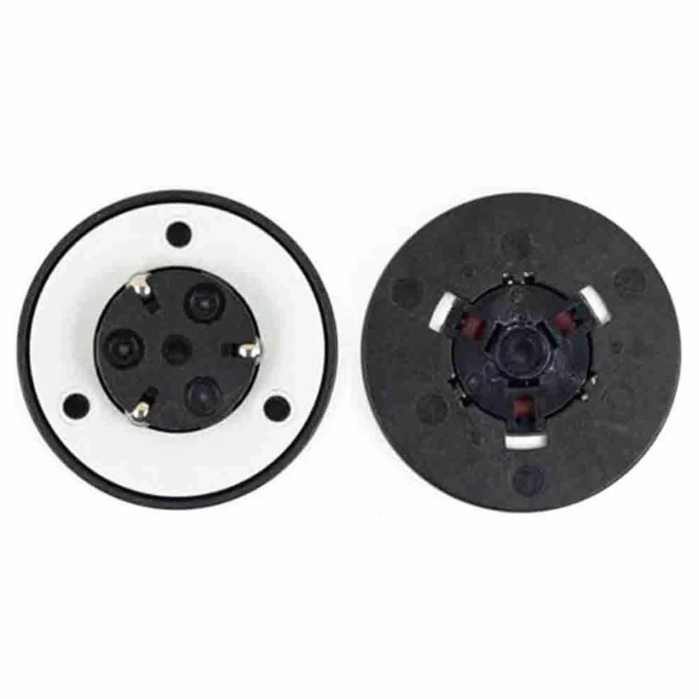 Parte di ricambio per mozzo mandrino per PS1 per PSX CD compatibile con centro mandrino e coperchio motore lettore CD/DVD (2 pezzi)