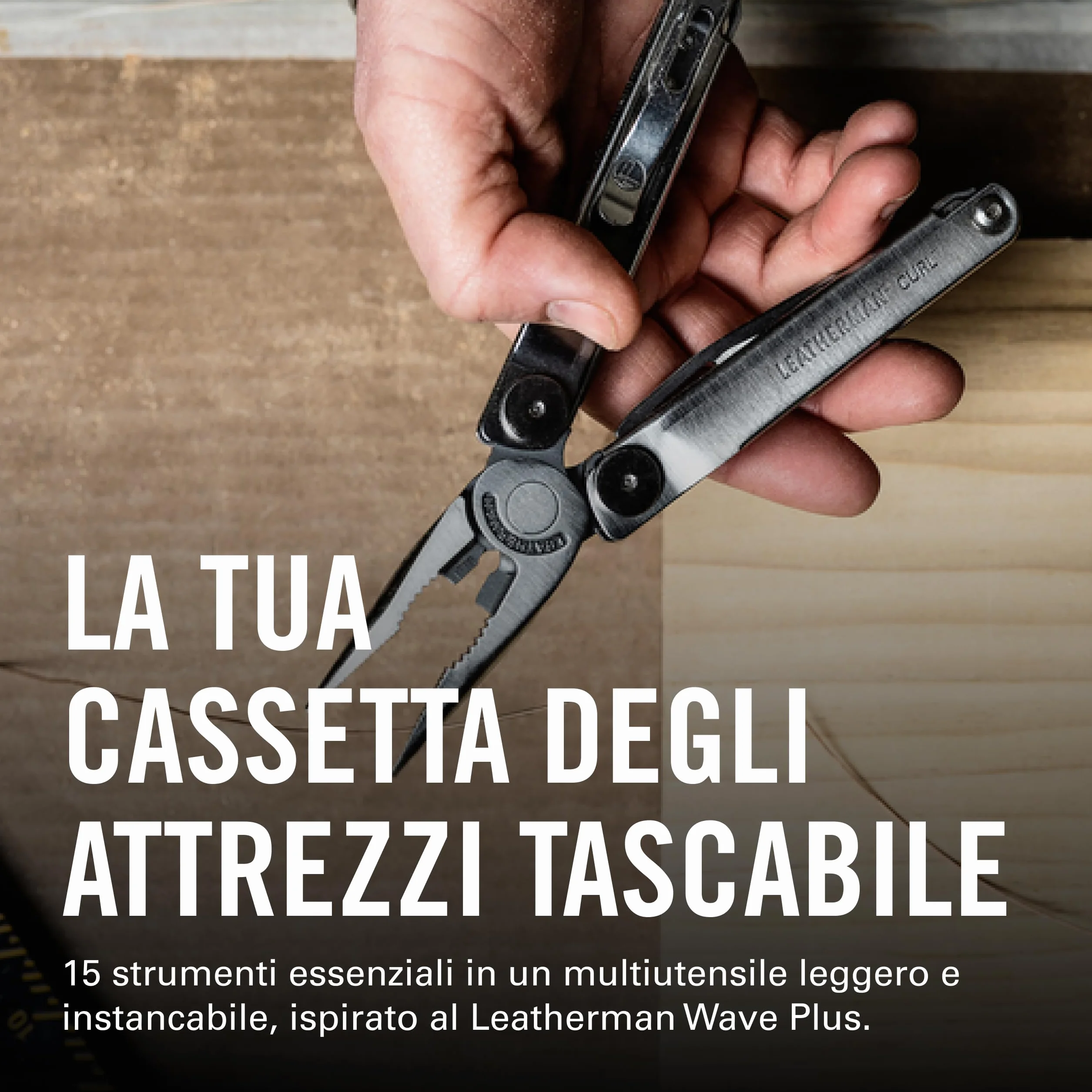 Leatherman Curl Multiutensile 15 Strumenti Acciaio Inossidabile Outdoor Campeggio