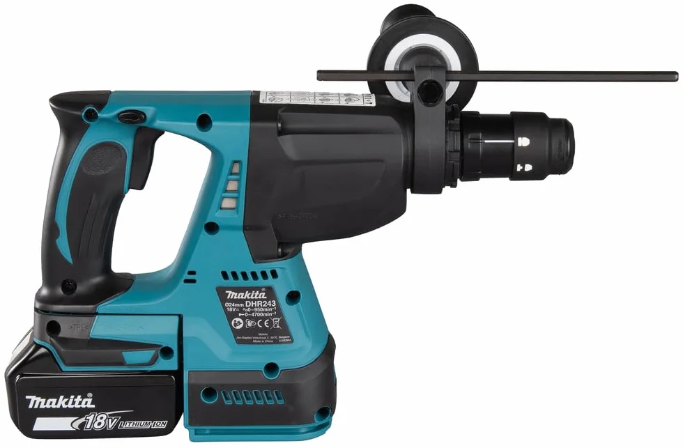Makita DHR243RTJ Młotek lekki 24mm 18V Li-ion 5,0 Ah Makpac