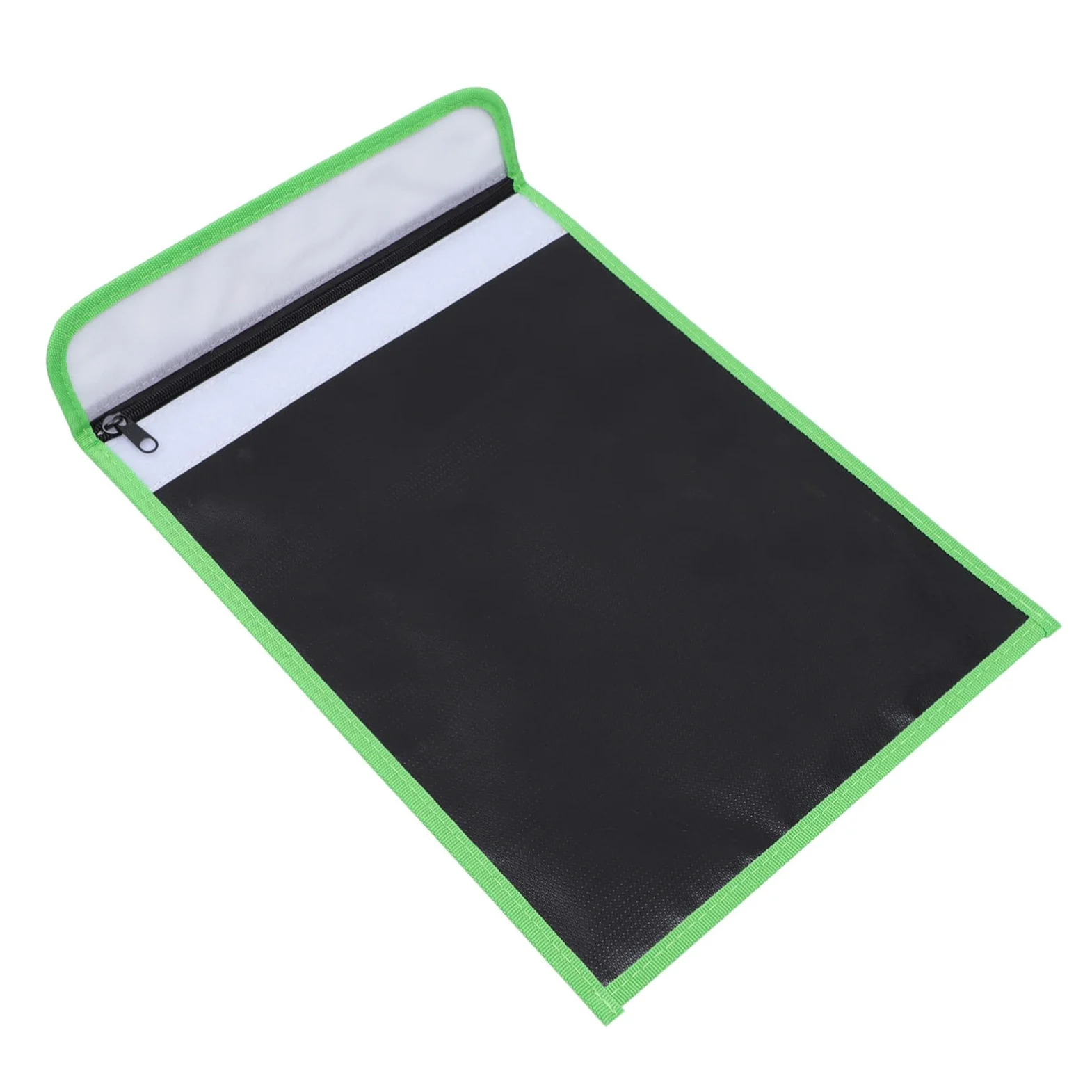 Abaodam Borsa Porta Ignifuga in Fibra di Vetro Rivestimento in Silicone per Ufficio e Casa, Protezione Contro