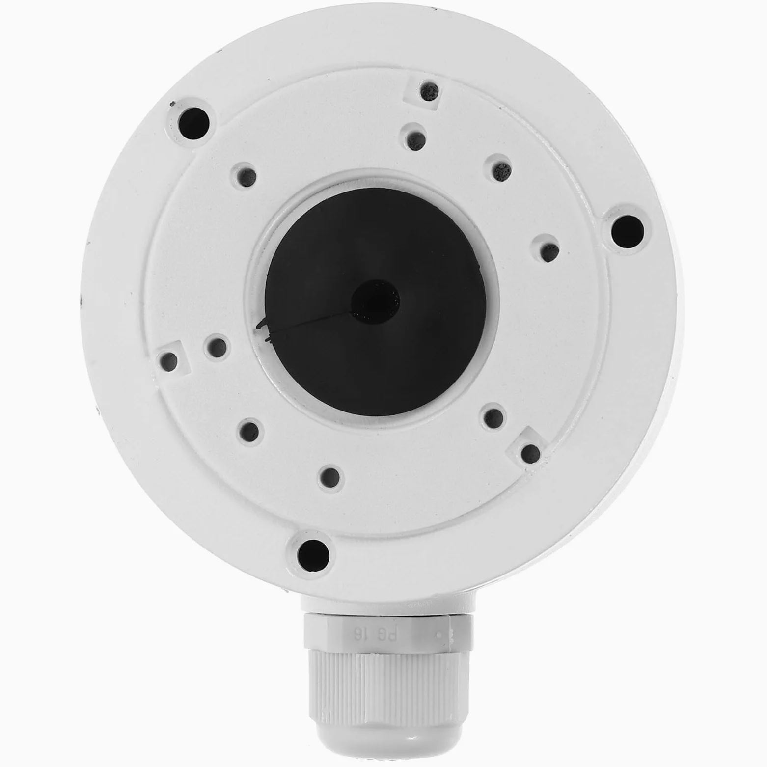 HOMSFOU Scatola Da 5 Pezzi emisferica scatole derivazione esterne protezione prese esterne connettore protettivo supporto per fotocamera protezione del cavo esterno bianca