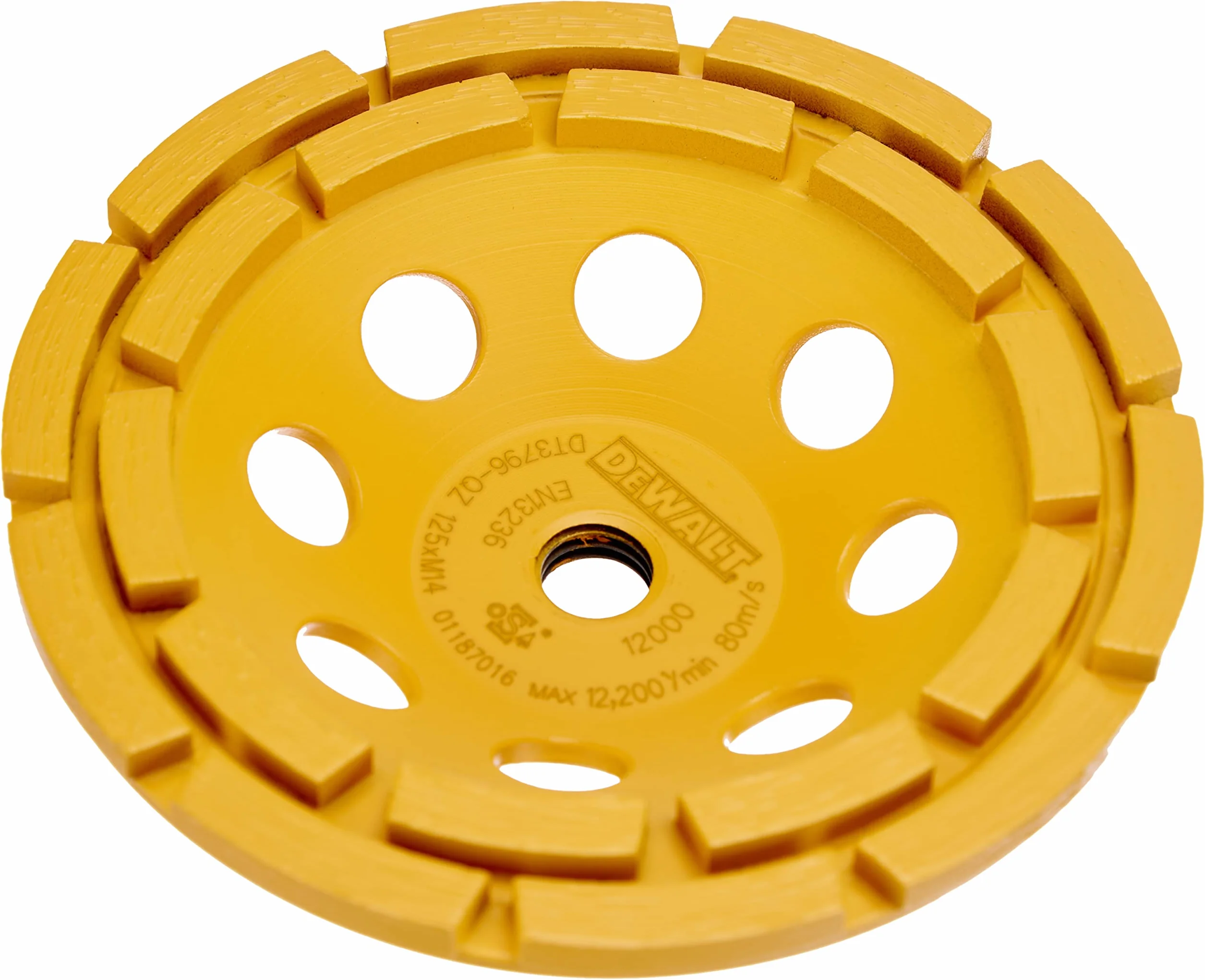 DEWALT DT3796-QZ Tazza diamantata 125mm corona doppia