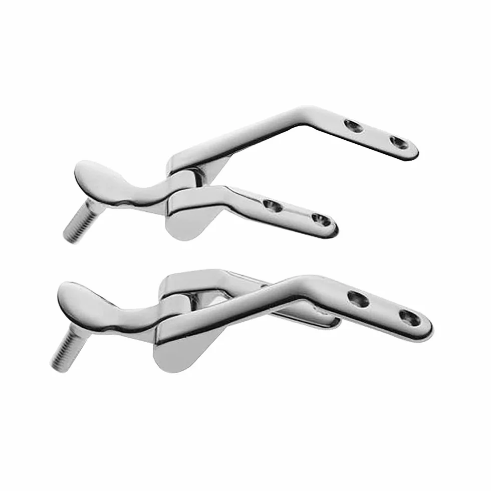 Coppia Di Cercniere Per Copiwc Conca Ideal Standard, cerniere in metallo cromo (Coppia Cerniere Conca)