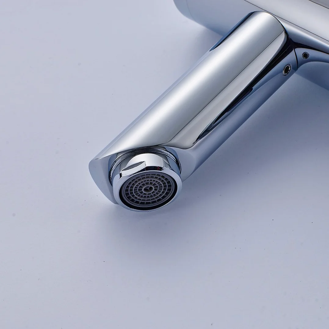 Aimadi Rubinetto Bagno Lavabo Miscelatore Sensore Cromato