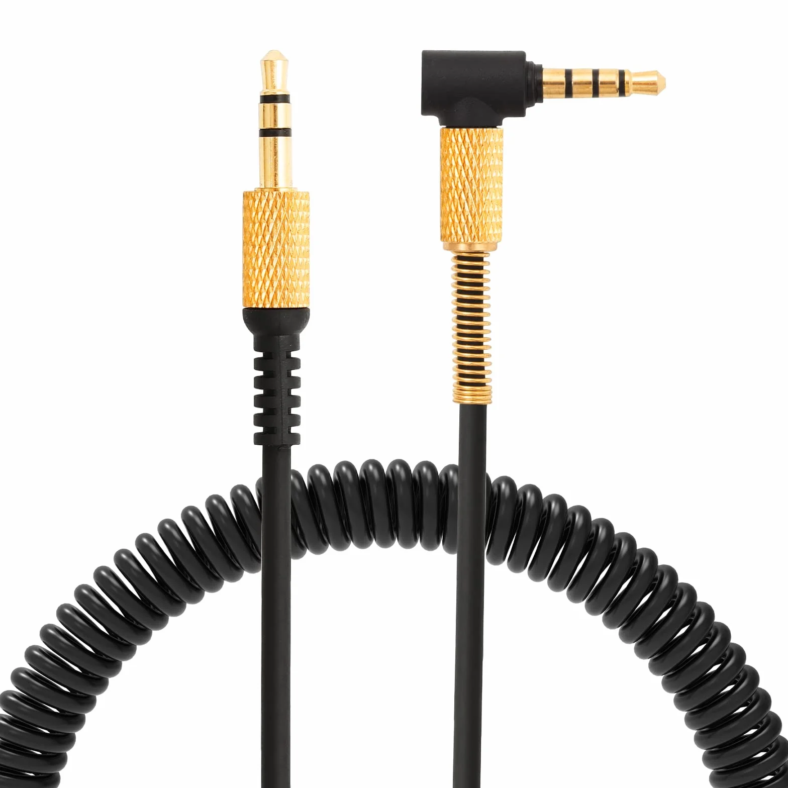 Yizhet Cavo Aux Audio Compatibile con Cuffie Marshall Major III Marshall Major II Major I Marshall Monitor 3,5mm Jack Cavo Audio Stereo di Ricambio con Telecomando & Microfono (1,2m, Nero)