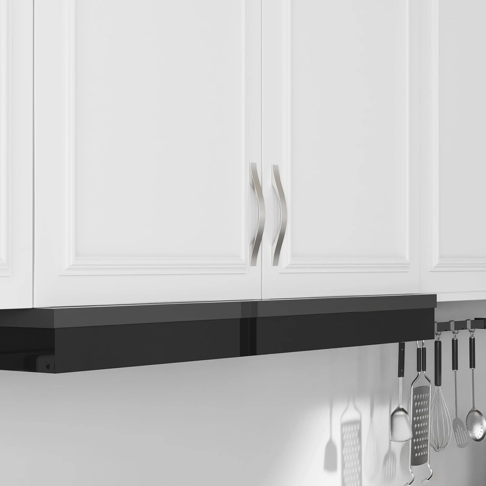 FURNIWARE 10 maniglie per armadi, maniglie per mobili, nichel satinato spazzolato, distanza tra i fori, 128 mm, maniglie per mobili, cassetti, credenze da cucina, armadi, maniglie per cassetti