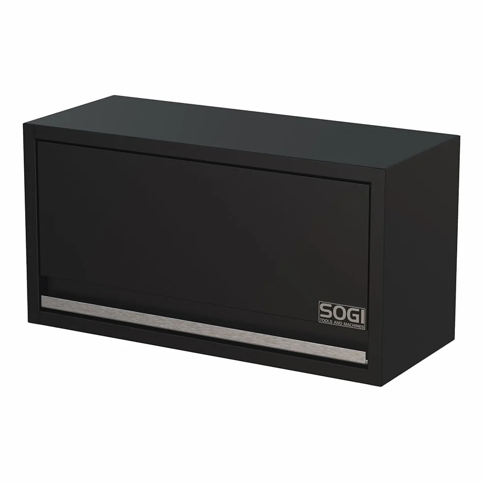 Sogi ARR-OFF-4320 Arredamento modulare in lamiera per officina e garage piano in acciaio inox 4315x466x2000 mm