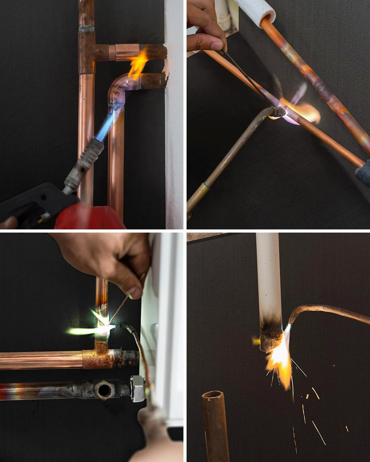 Feltro in fibra di carbonio Saldatura Coperte, tappeto ignifugo per camino, coperta antincendio, resiste alle alte temperature, protegge da scintille, schizzi e scorie, tessuto ignifugo (90 x 120 cm)