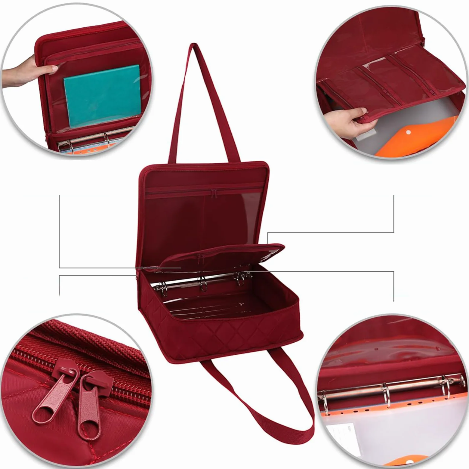 Cassetta Ignifuga Per Documenti Borsa Portaoggetti Ignifuga E Impermeabile | Scatola Portadocumenti Impermeabile Borsa Organizer Portatile Per Casa, Ufficio, Viaggi, Dormitorio, Scuola, Università