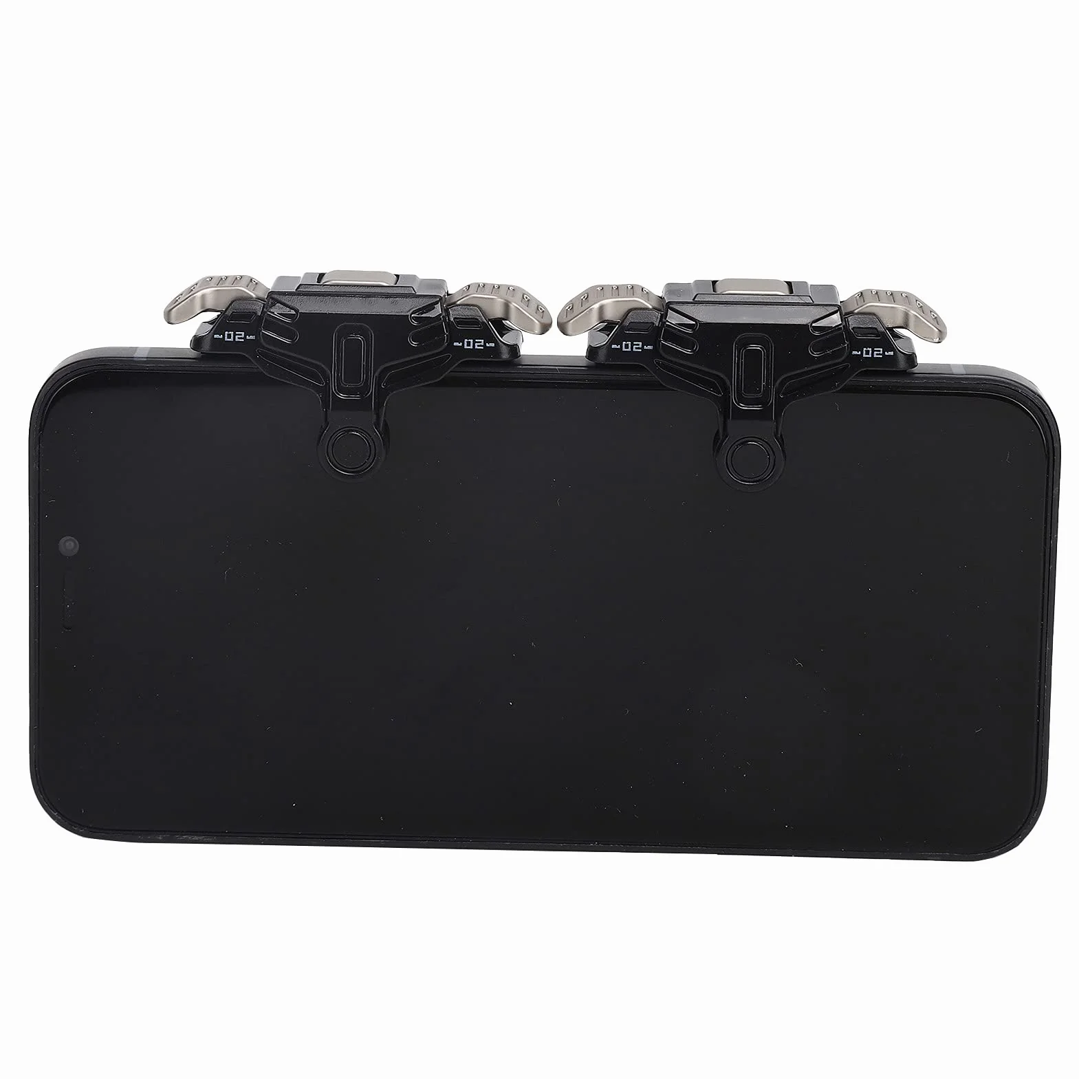 PUSOKEI Trigger di Gioco per Telefono Cellulare Scatto di Gioco per Cellulare Ergonomico Bouton Smartphone Controller di Gioco Trigger per Gamepad per Android/per iOS Telefono 6-13mm / 0.2-0.5in