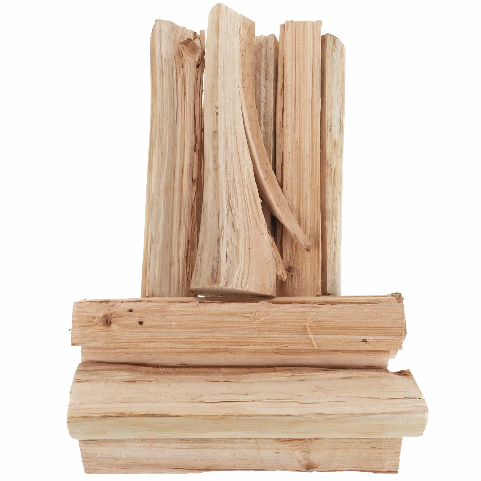Alasum Legna da Ardere per Interni in Legno Duro 10 Pezzi, Alta Efficienza e Accensione Facile, per Camini Interni e Focolari da Giardino