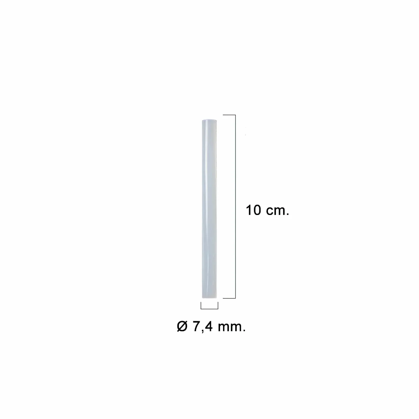 MAURER Stick Termocolla 7,4 mm 12 bastoncini per pistola incollatrice