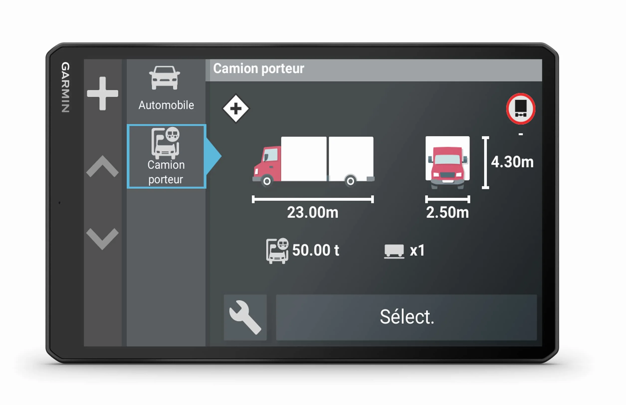 Garmin dēzl LGV1010, Display da 10", Mappa Europa, Anteprima percorso, Navigazione in base a dimensioni, peso e carico trasportato