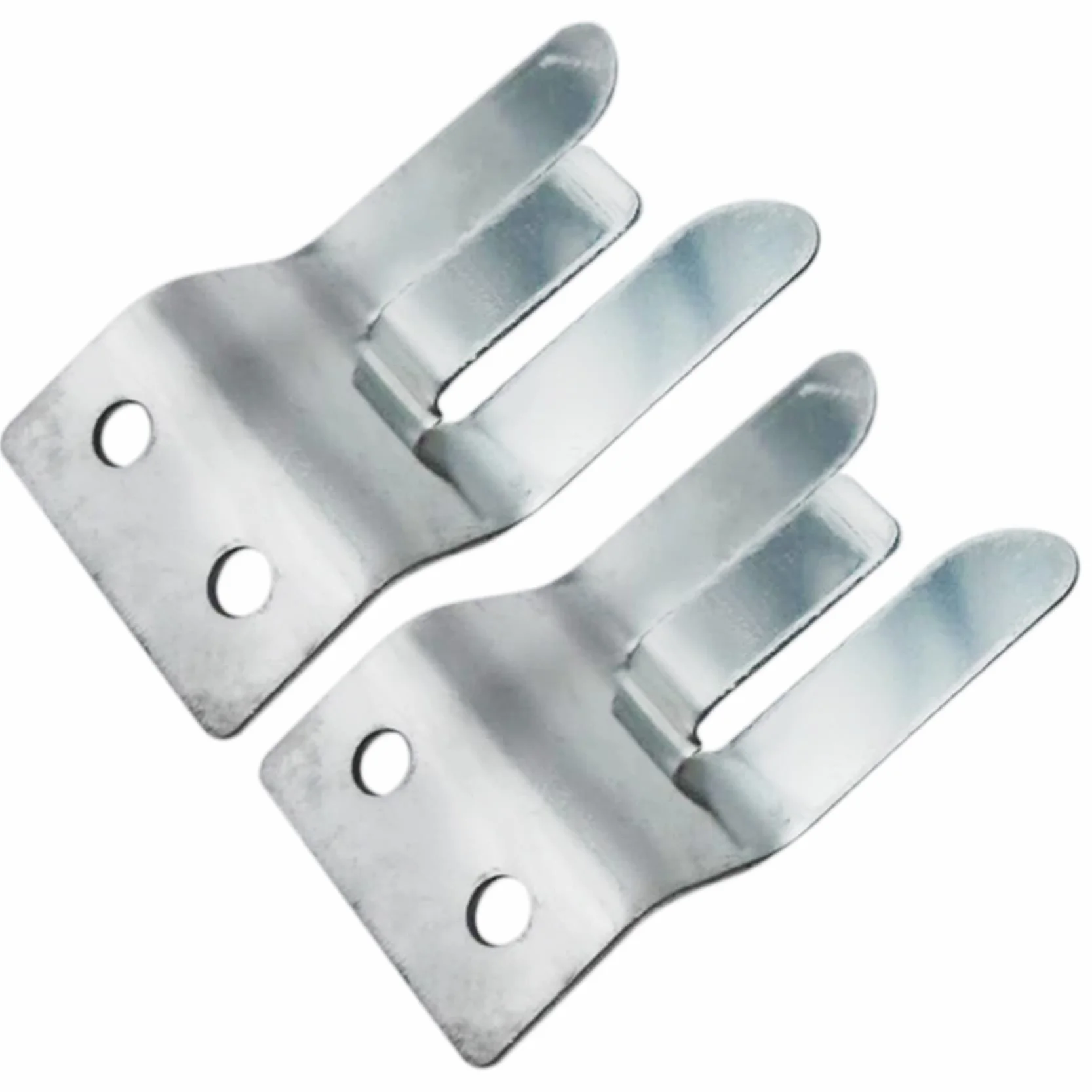 2 supporti per microfono in metallo clip a vite per radio CB/Ham - MH2
