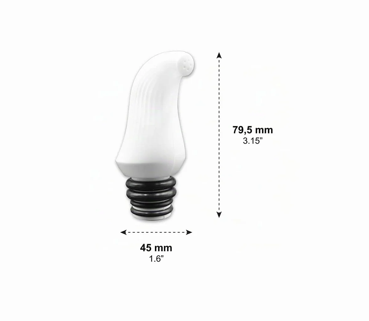 PEPE Mobility Bidet Portatile da Viaggio x2 Unità, Doccetta per Bottiglia Campeggio Camper Outdoor